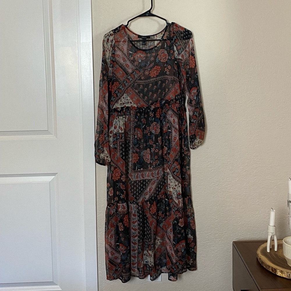 Forever 21 see-through dress prairie style. Never worn